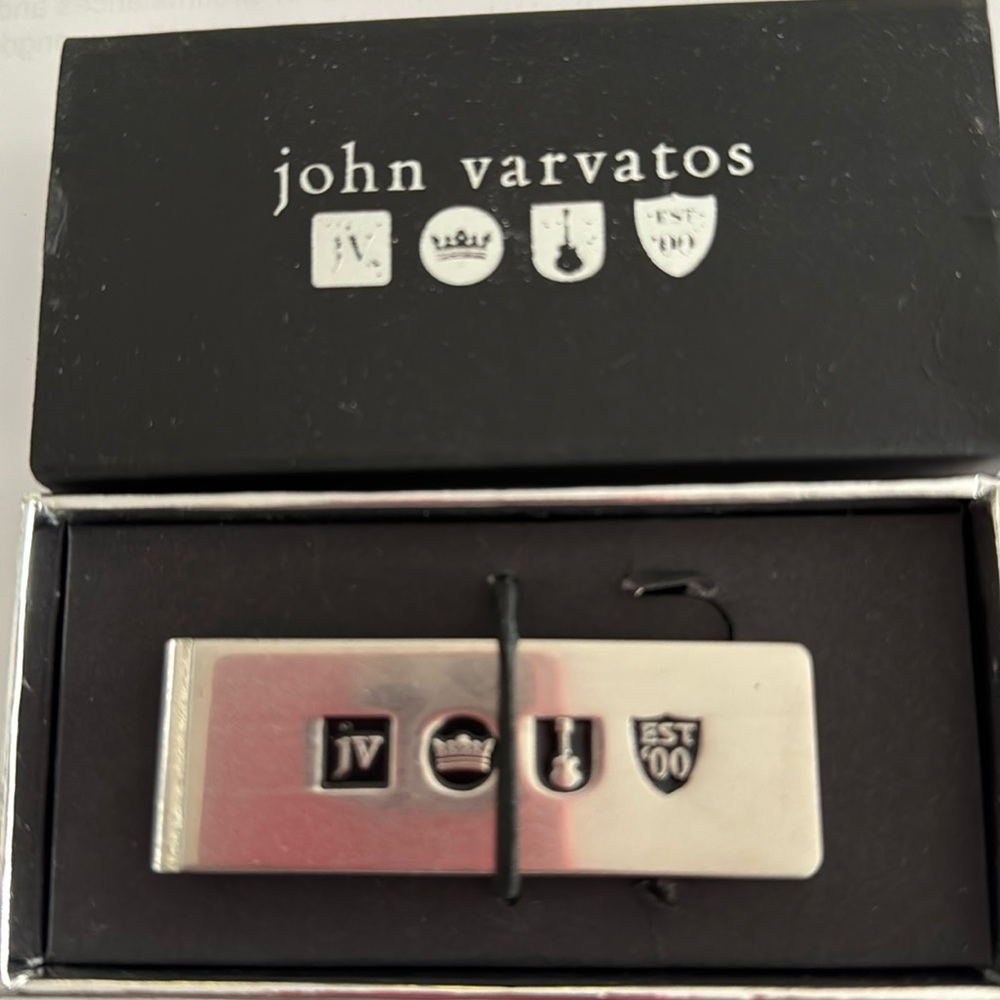 John Varvatos money clip